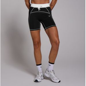 MP Women's Tempo Contrast Drawstring Shorts - Black - L