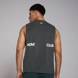 MP Tempo oversized hemd met opdruk voor heren - Verwassen zwart - XXL