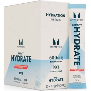 Impact Hydrate | Stickverpakkingen - 30 x 6.8g - Nieuw-Framboos Lemonade