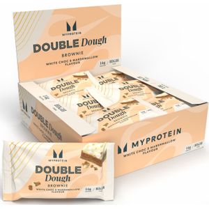 Double Dough Brownie - 12 x 60g - Witte Chocolade en Marshmallow