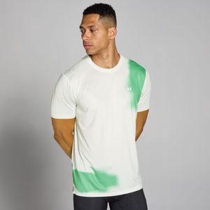 MP Velocity T-shirt van mesh met opdruk - Mistgroen - XS