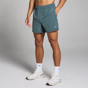 MP geweven sportshort met binnenbeenlengte van 13 cm voor heren - Donkerleigrijs - XS