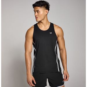 MP Tempo hemd met streepdetails voor heren - Zwart - S