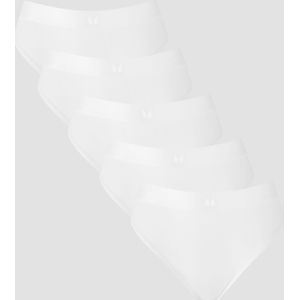 MP middelhoge string voor dames (verpakking met 5 stuks) - Wit - XS