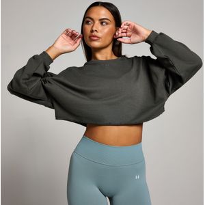 MP Tempo losvallend en gecropt shirt met lange mouwen - Nachtgrijs - M