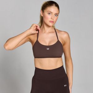 MP Tempo sportbeha met rugbandjes - Chocoladebruin - L