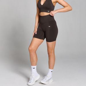 MP Tempo naadloze scrunchshort voor dames - Chocoladebruin - XS