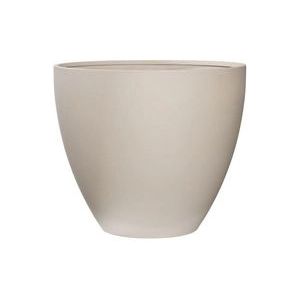 Blumentopf Pottery Pots Refined Jesslyn M Natural White 60 x 52 cm