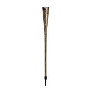Gartenlampe Luxform Solar Flame Torch Plymouth Black White 15 Lumen