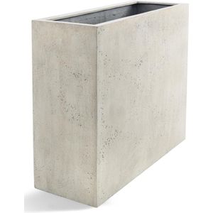 Grigio plantenbak High Box M antiek wit betonlook