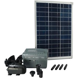 SolarMax 1000 vijverpomp fontein met zonnepaneel - inclusief accu