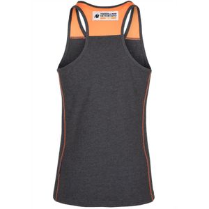 Wallace Tank Top - Gray/Orange - 2XL