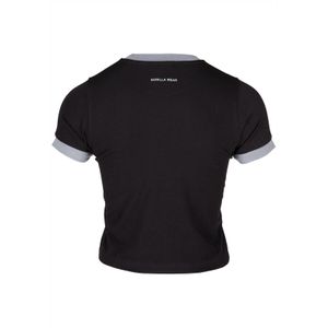New Orleans Cropped T-Shirt - Black - L