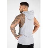 Gorilla Wear - Rogers - Tanktop - Gemengd Grijs - Mouwloos met Capuchon