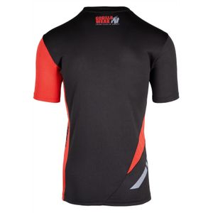 Hornell T-Shirt - Black/Red - L
