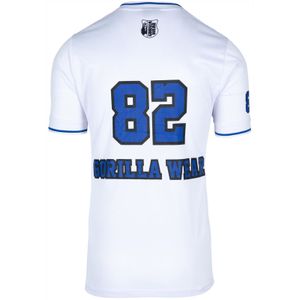 San Mateo T-Shirt - White/Blue - 3XL