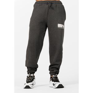 Classic Oversized Sweatpants - Dark Gray Melange - S