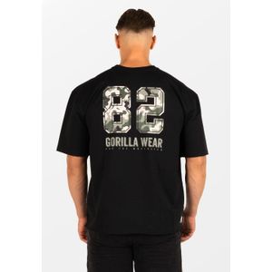 Gorilla Wear - Callaway - Oversized T-shirt - Zwart