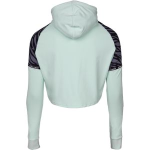 Zion Cropped Hoodie - Green - XL
