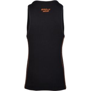 Monterey Tank Top - Black/Orange