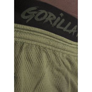 Mercury Mesh Shorts - Army Green/Black