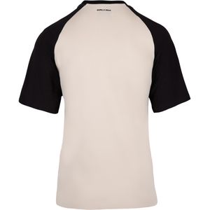 Gorilla Wear - Logan - Oversized T-shirt - Beige/Zwart