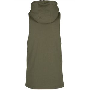 Rogers Hooded Tank Top - Army Green - M