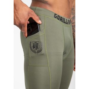 Smart Tights - Army Green - 4XL