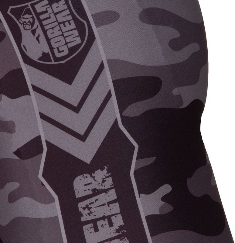 Gorilla Wear - Franklin - Herenpanty - Zwart/Grijs Camo