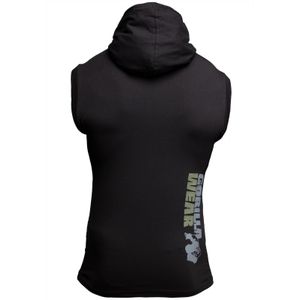 Melbourne S/L Hooded T-shirt - Black - S