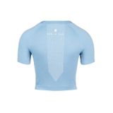 Selah Seamless Crop Top - Light Blue - M/L