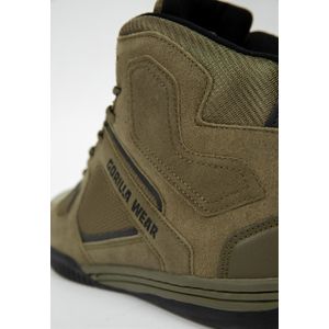 Troy High Tops - Army Green