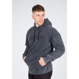 Crowley Men's Oversized Hoodie - Washed Gray - L