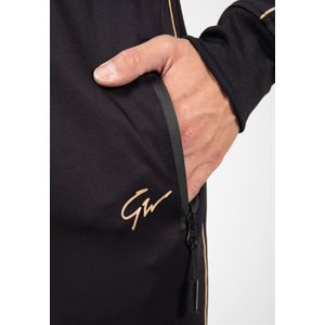 Wenden Track Pants - Black/Gold