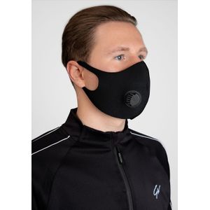 Gorilla Wear Filter Face Mask - Black