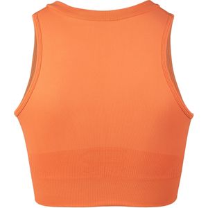 Olivia Seamless Crop Top - Peach - M/L