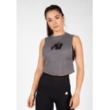 Addison Drop Armhole Tank Top - Gray
