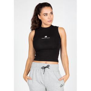 Livonia Crop Top - Black