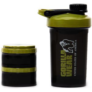Shaker 2 GO 500ML -  Black/Army Green