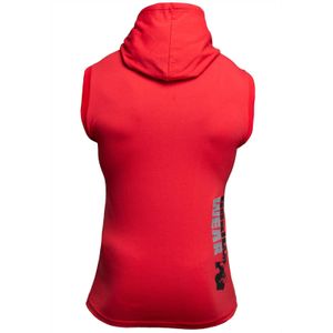 Melbourne S/L Hooded T-shirt - Red - S