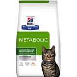 8kg Metabolic Advanced Weight Solution Kip Hill's Prescription Diet Kattenvoer