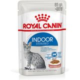 12x85g Indoor Sterilised in Saus Royal Canin Kattenvoer