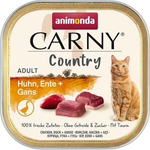 Animonda Carny Country Adult 32 x 100 g Kattenvoer - Kip, Eend & Gans