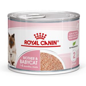 12x195g Mother & Babycat Royal Canin Kattenvoer