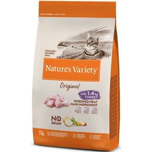 Nature's Variety Original Graanvrij Sterilized Kalkoen - 7 kg