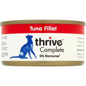 6x75g Complete Tonijn Thrive Kattenvoer