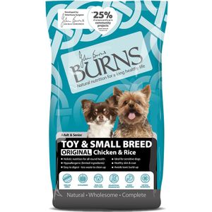 Burns Adult & Senior Original Toy & Small Breed - Kip & Rijst - 6 kg