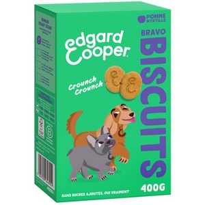 Edgard & Cooper Adult Biscuits voor Honden - Appel (400 g)