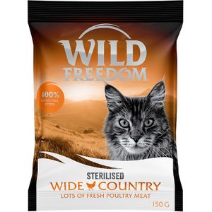 150g Adult Sterilised ""Wide Country"" Gevogelte Wild Freedom Kattenvoer