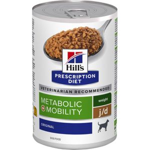 12x370g Metabolic  Mobility Hill's Prescription Diet Hondenvoer